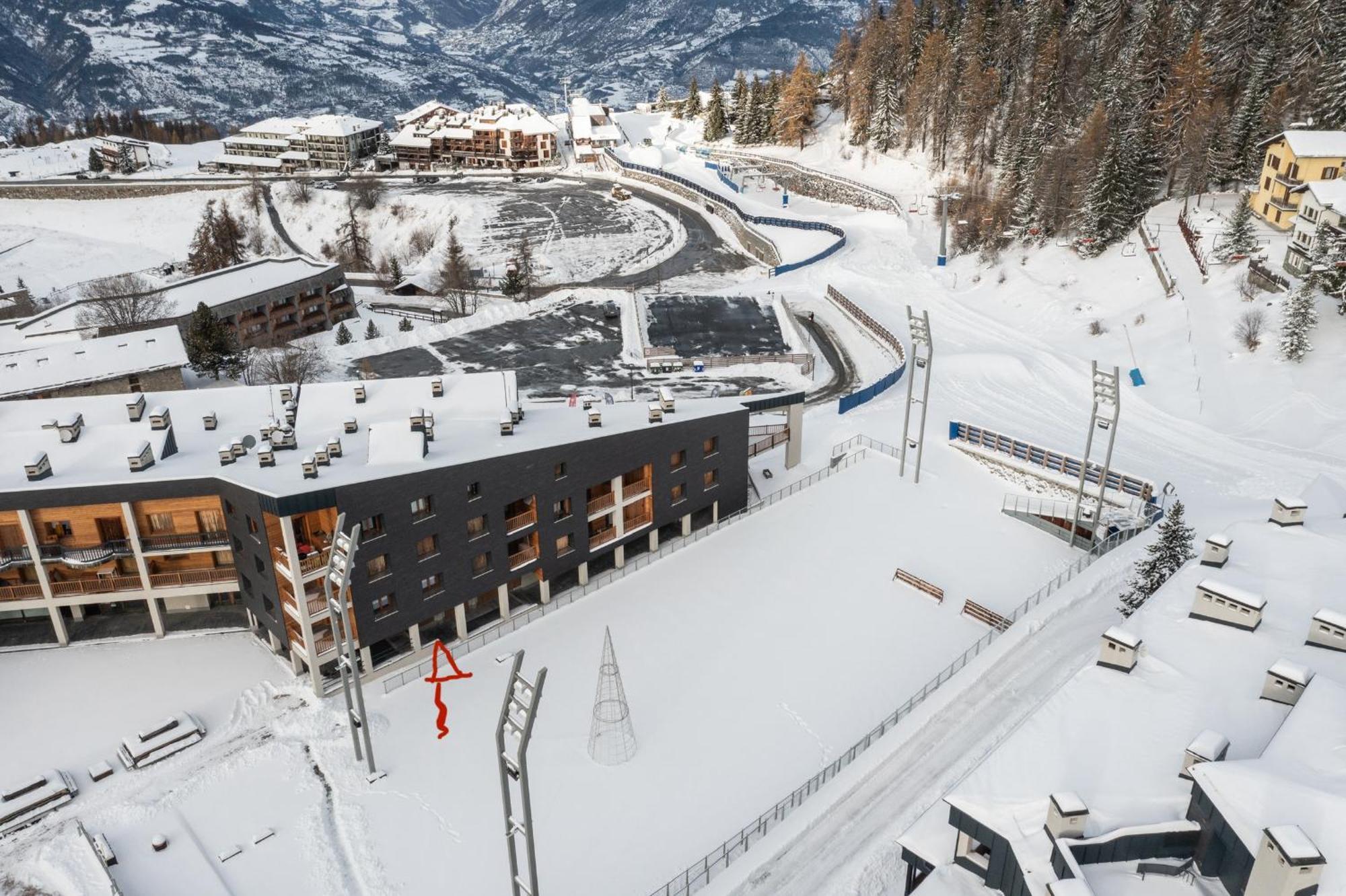 Monolocale Sulle Piste Da Sci Apartment Pila  Luaran gambar